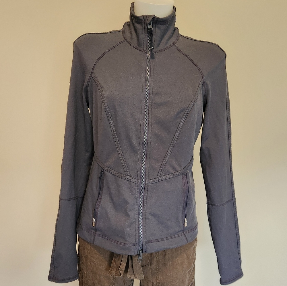 Zella Womens grey active fit jacket